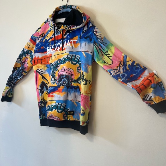 Reason x Jean-Michel Basquiat Graphic Hoodie - XL - Picture 3 of 3